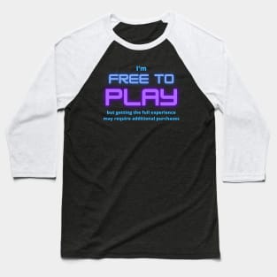 Free to Play Baseball T-Shirt